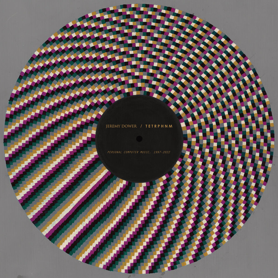 the album cover for Jeremy Dower  / Tetrphnm - Personal Computer Music 1997-2022