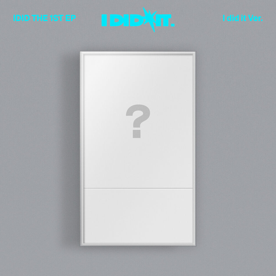 the album cover for Idid - The 1st Ep [I Did It.] ['I Did It.' Ver.]
