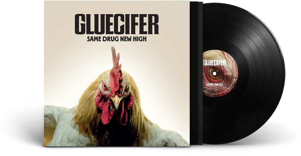 the album cover for Gluecifer - Same Drug New High