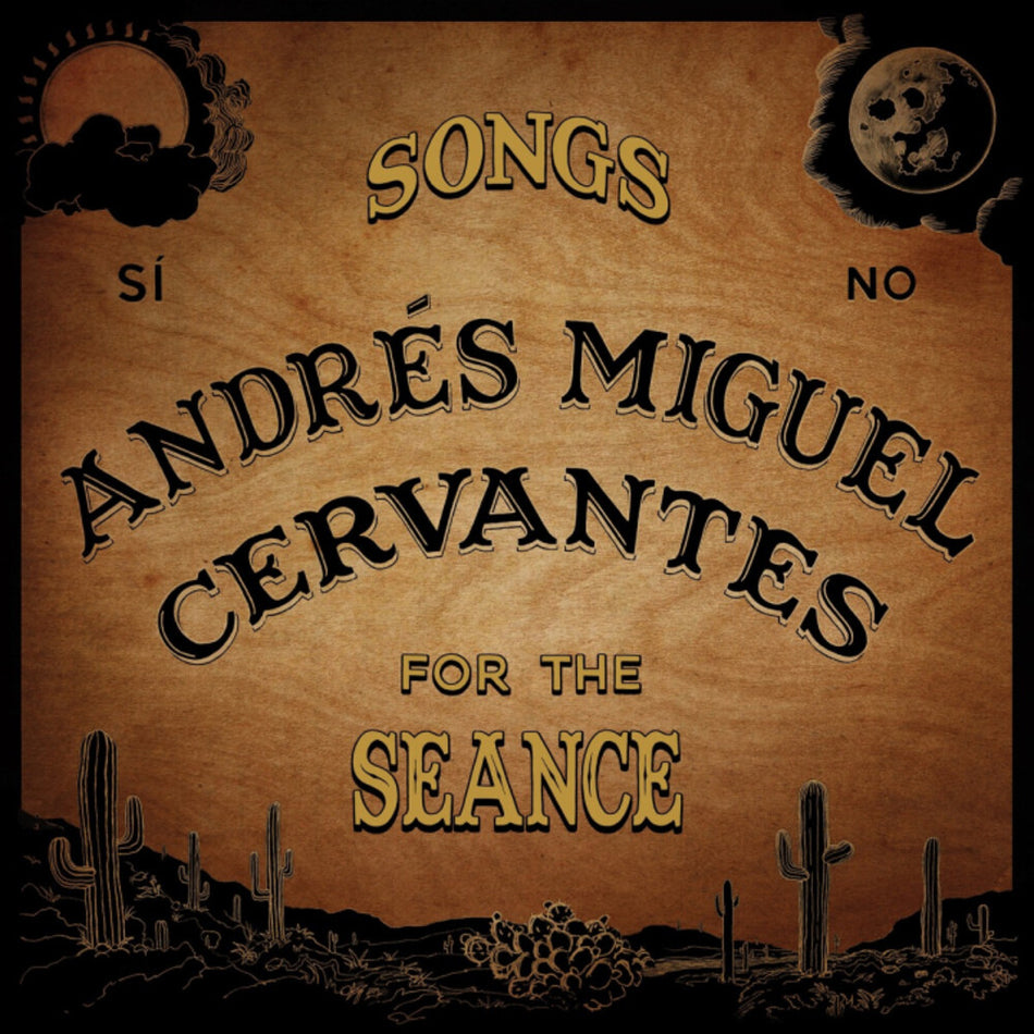 the album cover for Andres Cervantes  Miguel - Songs For The Seance