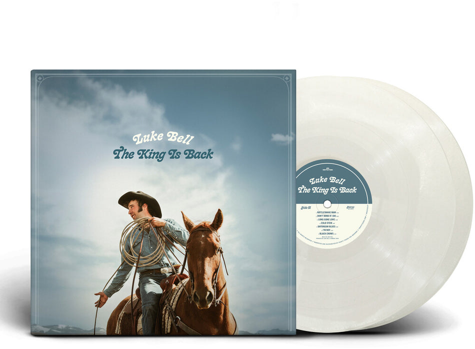 the album cover for Luke Bell - The King is Back [Cloudy LP]