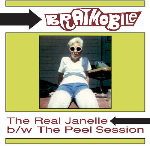 Bratmobile - The Real Janelle and The Peel Session LP (2-Disc Maroon Vinyl, RSDBF25)