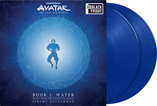 Jeremy Zuckerman - Avatar: The Last Airbender - Book 1: Water (Music From The Animated Series) LP (2-Disc Blue Vinyl with Lenticular, Holographic Sleeve, RSDBF25)