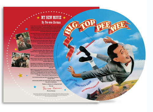 Danny Elfman - Big Top Pee-Wee (Original Soundtrack) LP (Picture Disc Vinyl, RSDBF25)