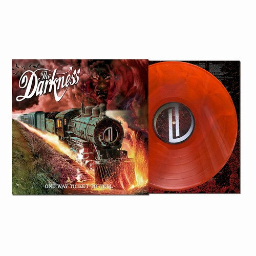 The Darkness - One Way Ticket To Hell ... And Back LP (20th Anniversary Edition Hellfire Vinyl)
