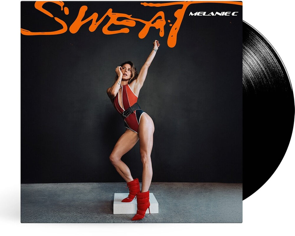 the album cover for Melanie C - Sweat