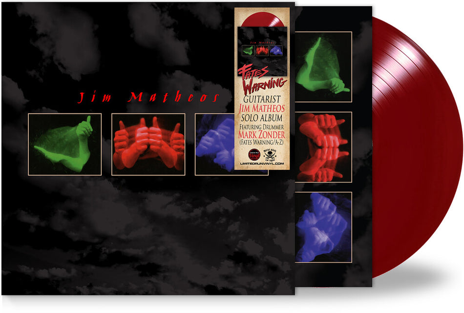 the album cover for Jim Matheos - Away with Words [Red]