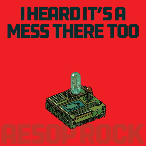 Aesop Rock - I Heard It's a Mess There Too LP (Red Vinyl)