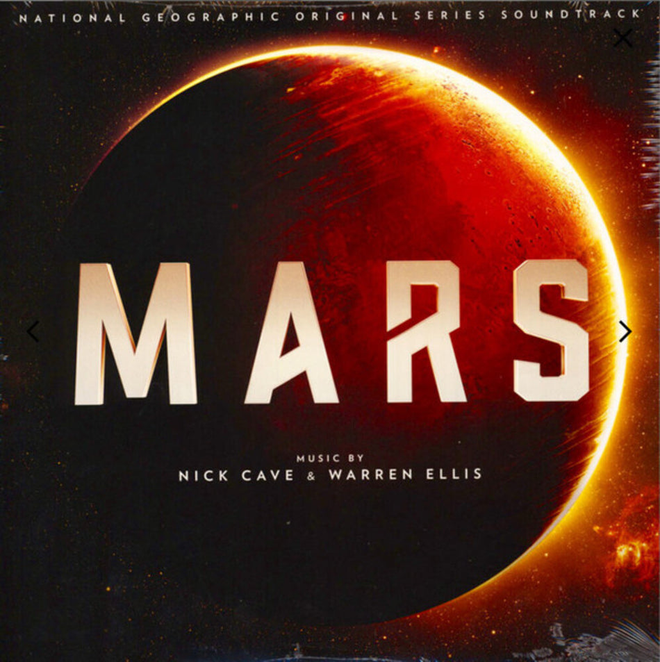 the album cover for Nick Cave  (Cvnl) (Ltd) (Ogv) - Mars - O.S.T. [Clear Vinyl] [Limited Edition] [180 Gram]