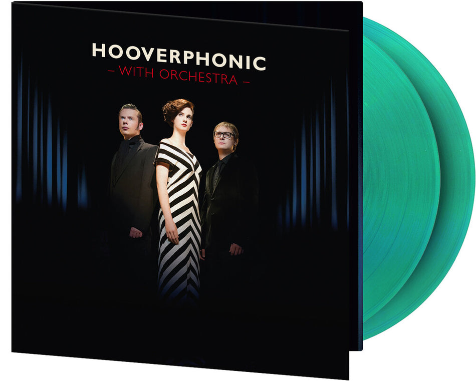 the album cover for Hooverphonic - With Orchestra [Colored Vinyl] (Gate) (Grn) [Limited Edition]