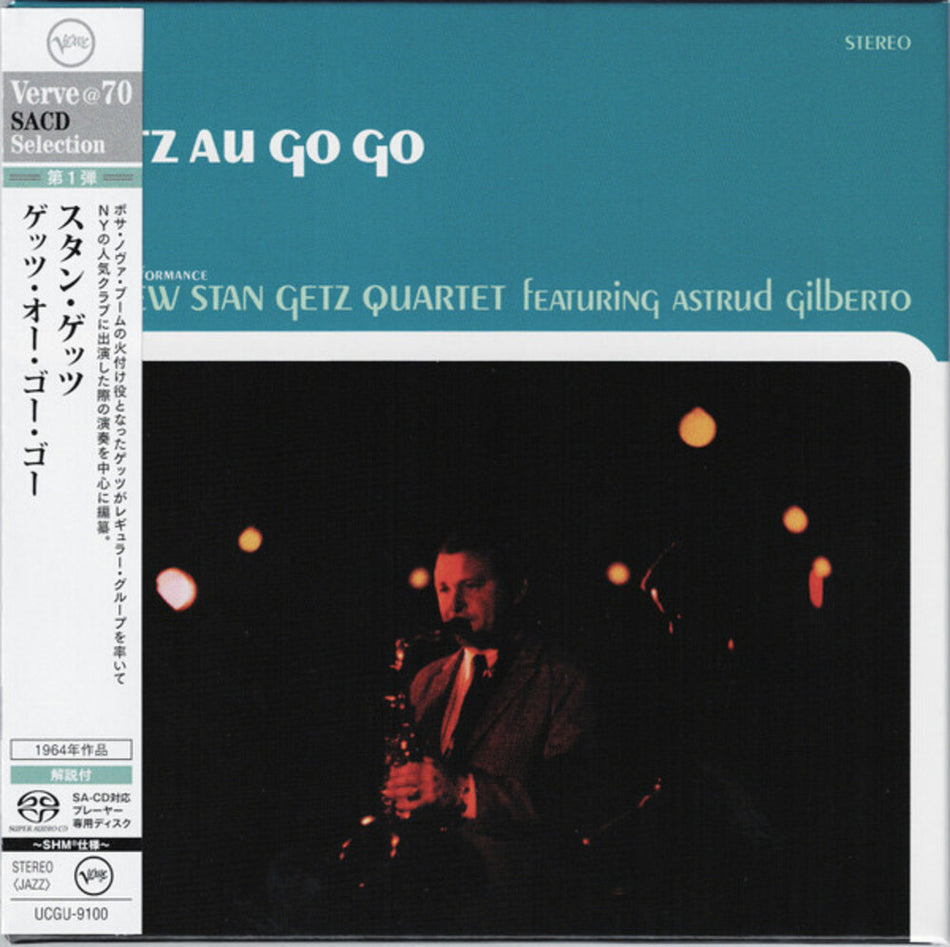 the album cover for Stan Getz  Quartet - Getz Au Go Go - Limited Edition [Limited Edition] (Shm) (Jpn)
