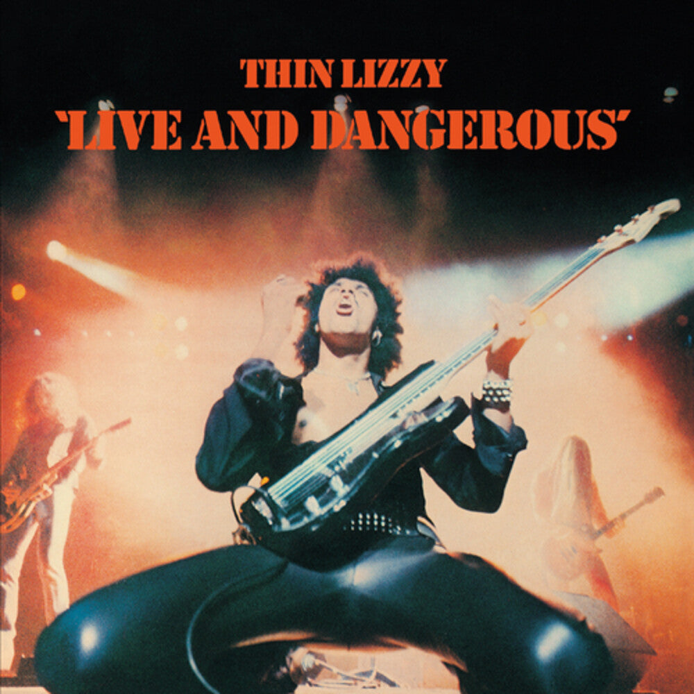 the album cover for Thin Lizzy - Live And Dangerous - Limited SHM Edition