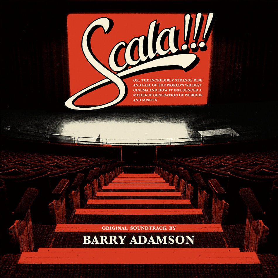 the album cover for Barry Adamson  (Colv) (Ltd) (Red) - Scala (Original Music By Barry Adamson) [Colored Vinyl]