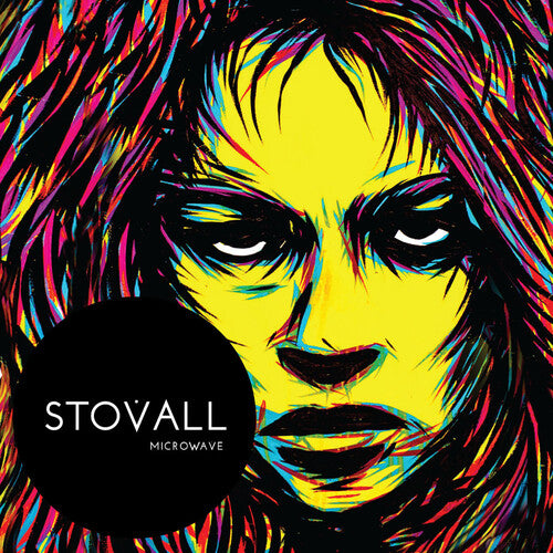 Microwave - Stovall LP (10th Anniversary Half Clear/Half Baby Blue with Pink Splatter Vinyl)