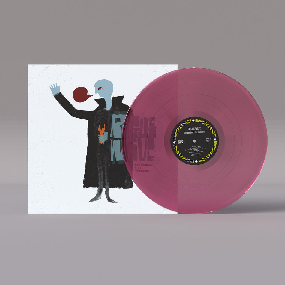 the album cover for Rogue Wave - Descended Like Vultures