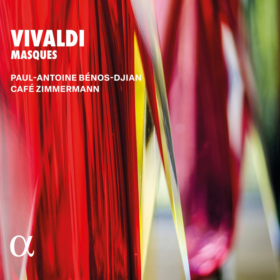 the album cover for Benos-Paul Djian -Antoine - Vivaldi: Masques