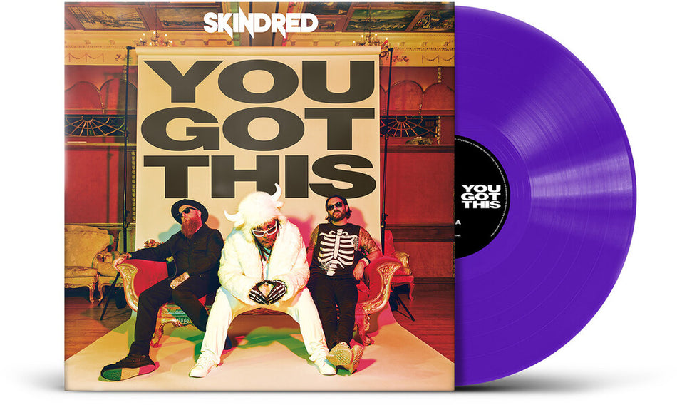 the album cover for Skindred - You Got This [Indie Exclusive Purple Colored Vinyl]