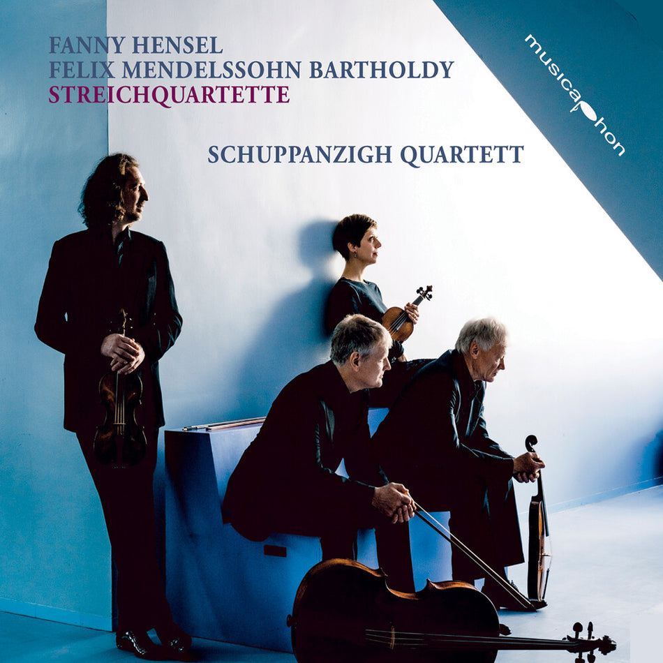 the album cover for Schuppanzigh Quartett - String Quartets