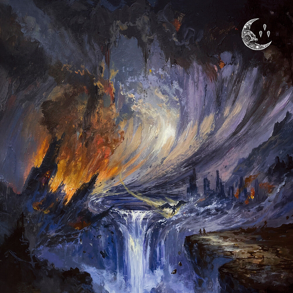 the album cover for Currents - All That Follows (Bonus Tracks) [Orange Black Colored Vinyl]