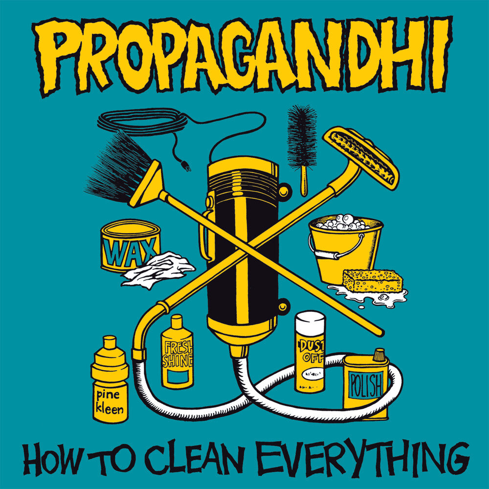 the album cover for Propagandhi - How To Clean Everything [Indie Exclusive Yellow]