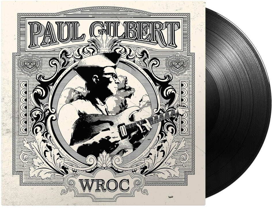 the album cover for Paul Gilbert - Wroc
