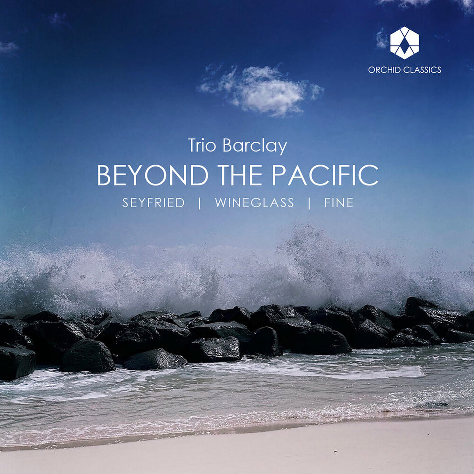 the album cover for Trio Barclay - Beyond The Pacific