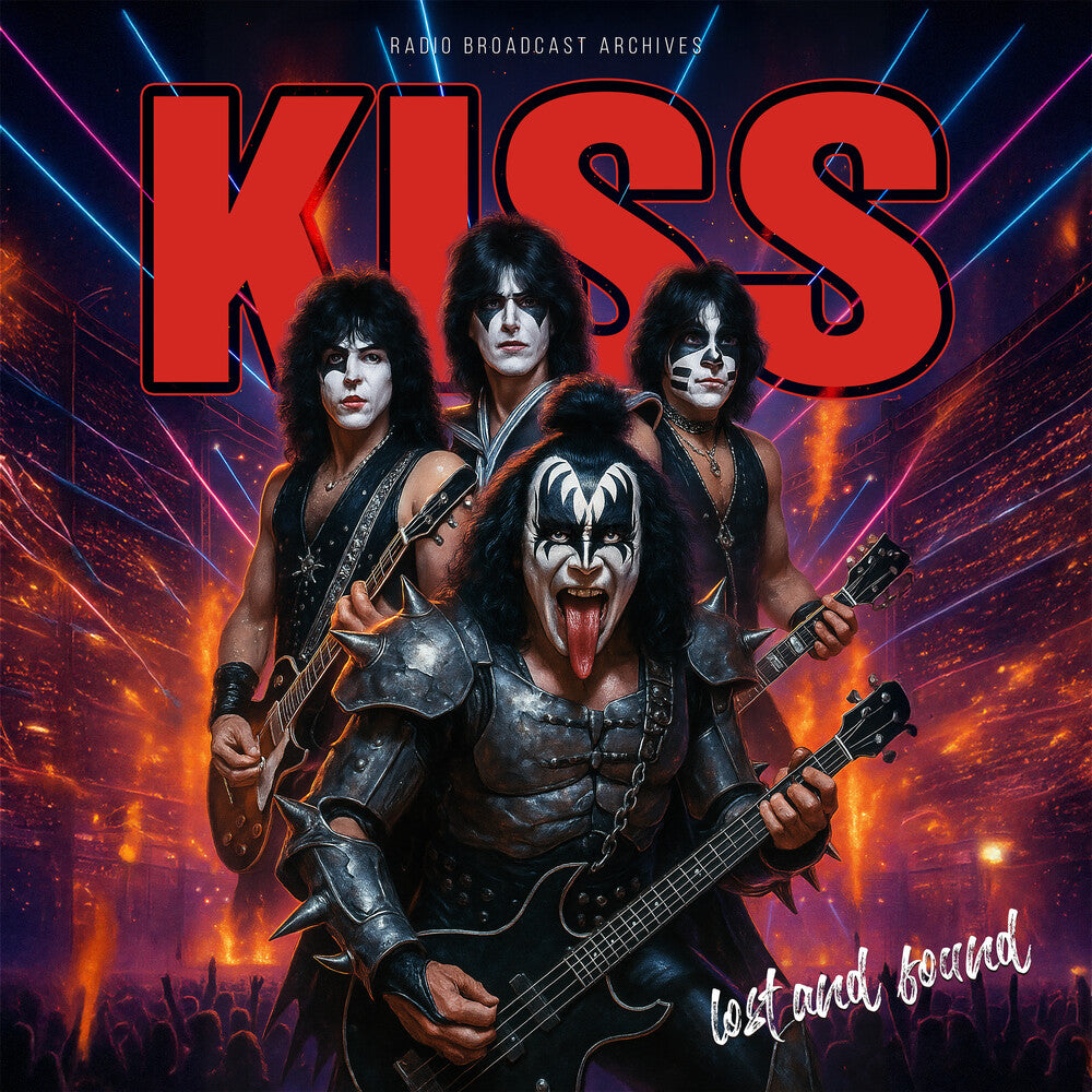 the album cover for KISS - Lost & Found [Orange]