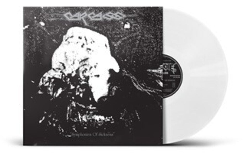 the album cover for Carcass - Symphonies Of Sickness - White Vinyl [Colored Vinyl] (Wht)