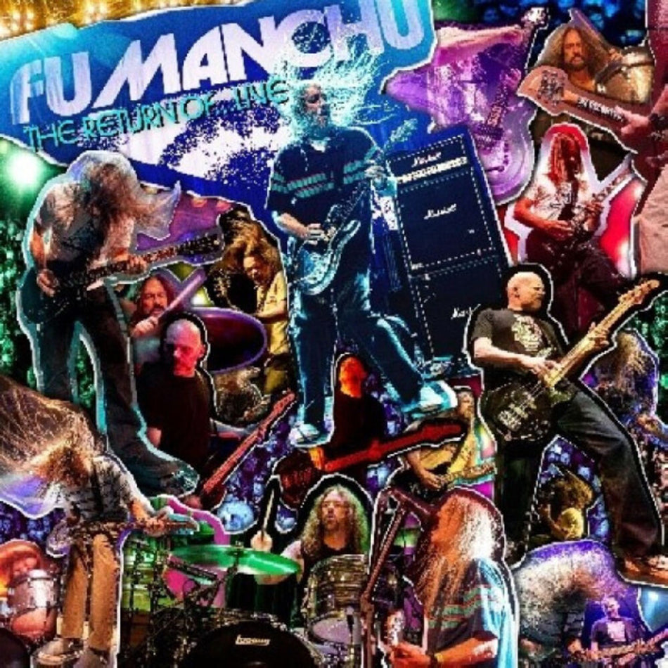 the album cover for Fu Manchu - Return Of Live [Colored Vinyl] (Mgta)