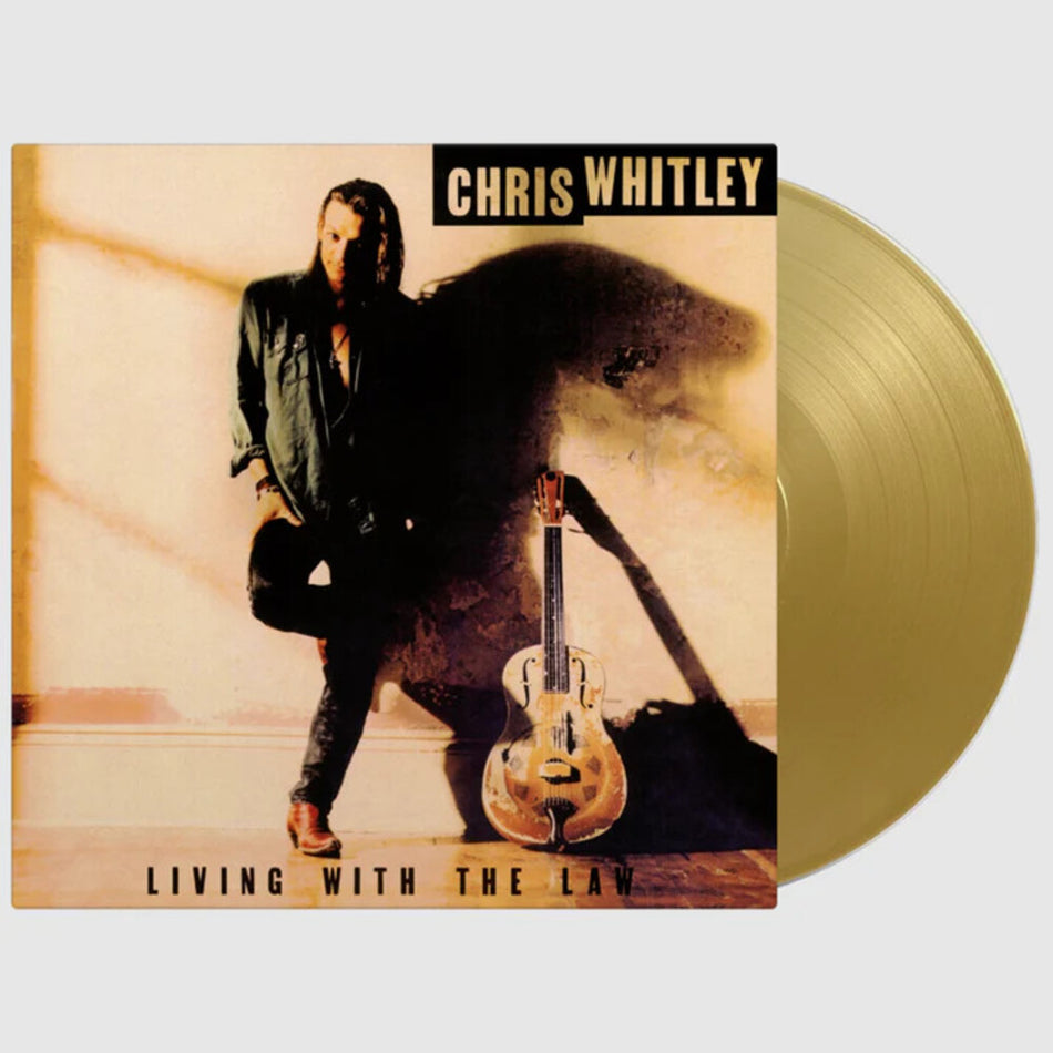 the album cover for Chris Whitley - Living With The Law [Gold 180 Gram]