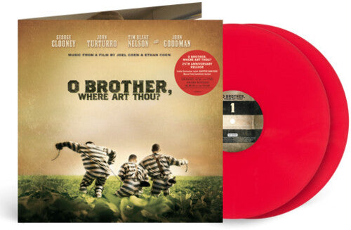 Various Artists - O Brother Where Art Thou (Original Soundtrack) LP (Indie Exclusive 25th Anniversary Dapper Dan Red Vinyl)