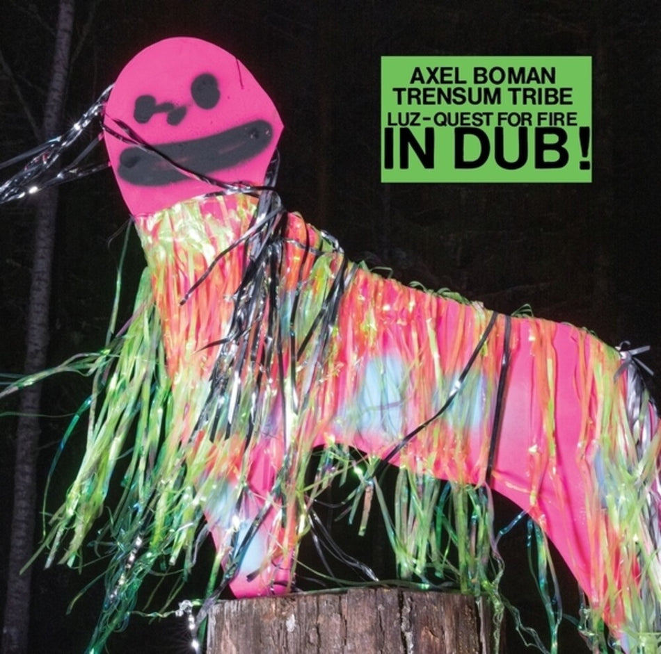 the album cover for Axel Boman  / Trensum Tribe - Luz / Quest For Fire In Dub