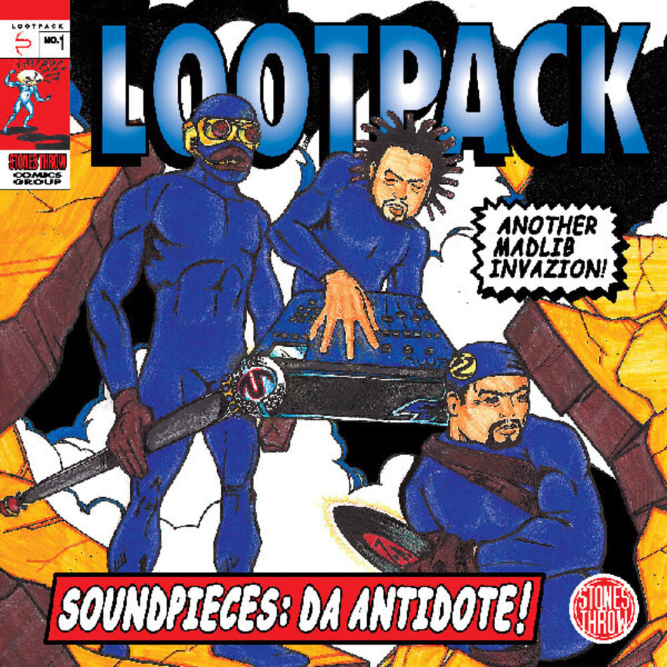 the album cover for Lootpack - Soundpieces: Da Antidote [Colored Vinyl]