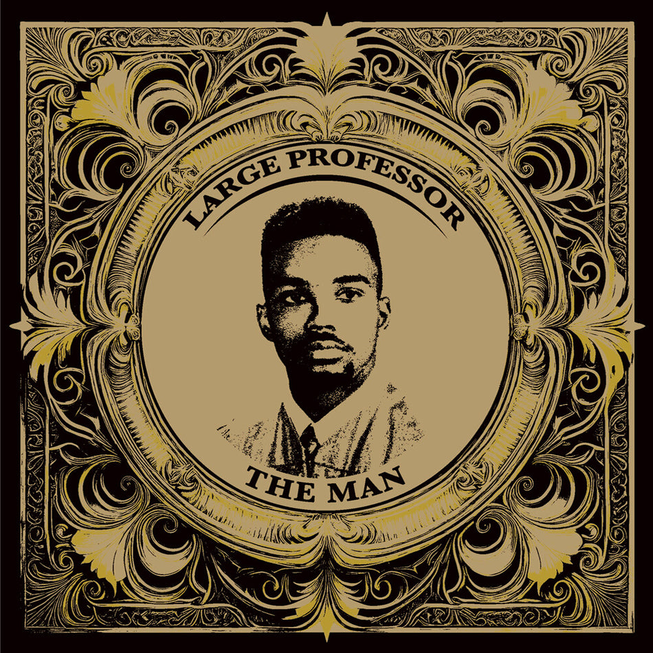 the album cover for Large Professor - The Man