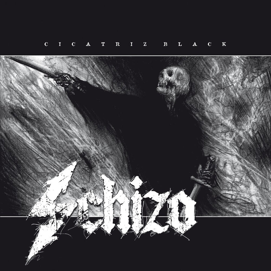 the album cover for Schizo - Cicatriz Black [Reissue]