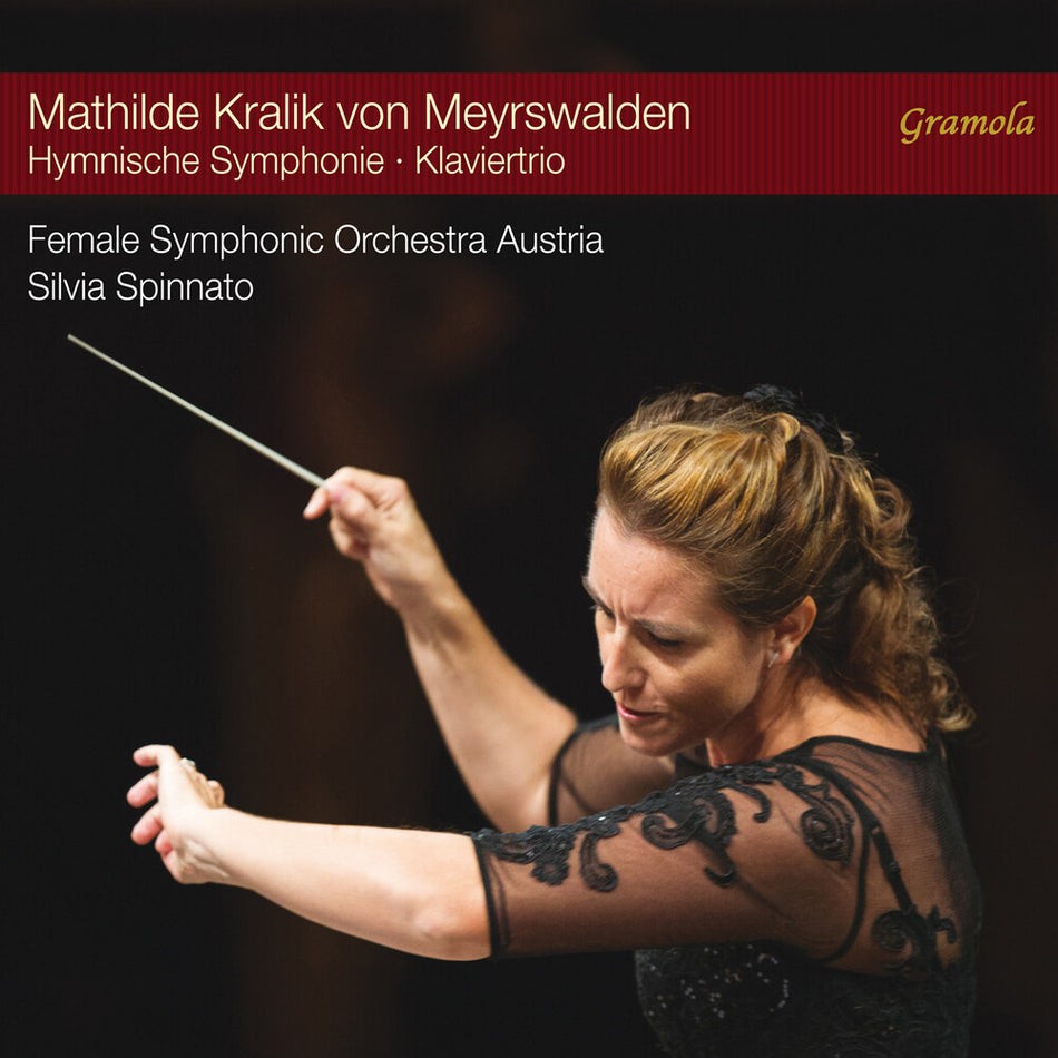 the album cover for Jacquelyn Wagner - Hymnic Sym & Pno Trio In F Major