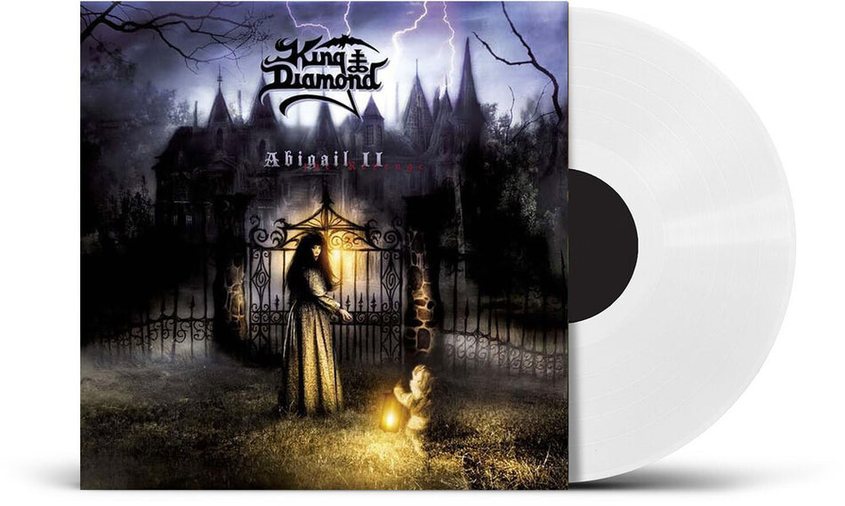 the album cover for King Diamond - Abigail Ii: The Revenge - Uk Exclusive White Vinyl