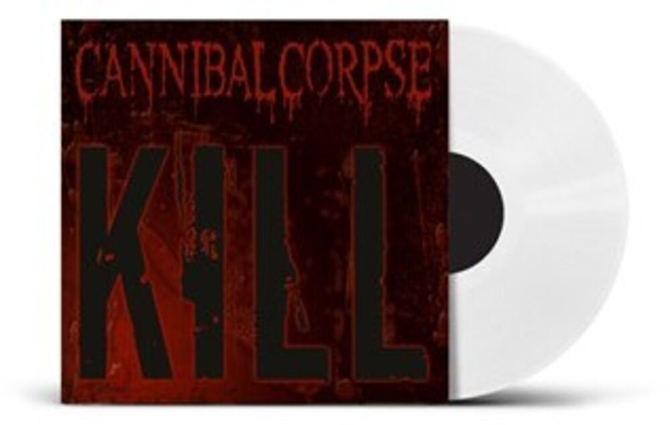 the album cover for Cannibal Corpse - Kill - Uk Exclusive White Vinyl [Colored Vinyl] (Wht) (Uk)