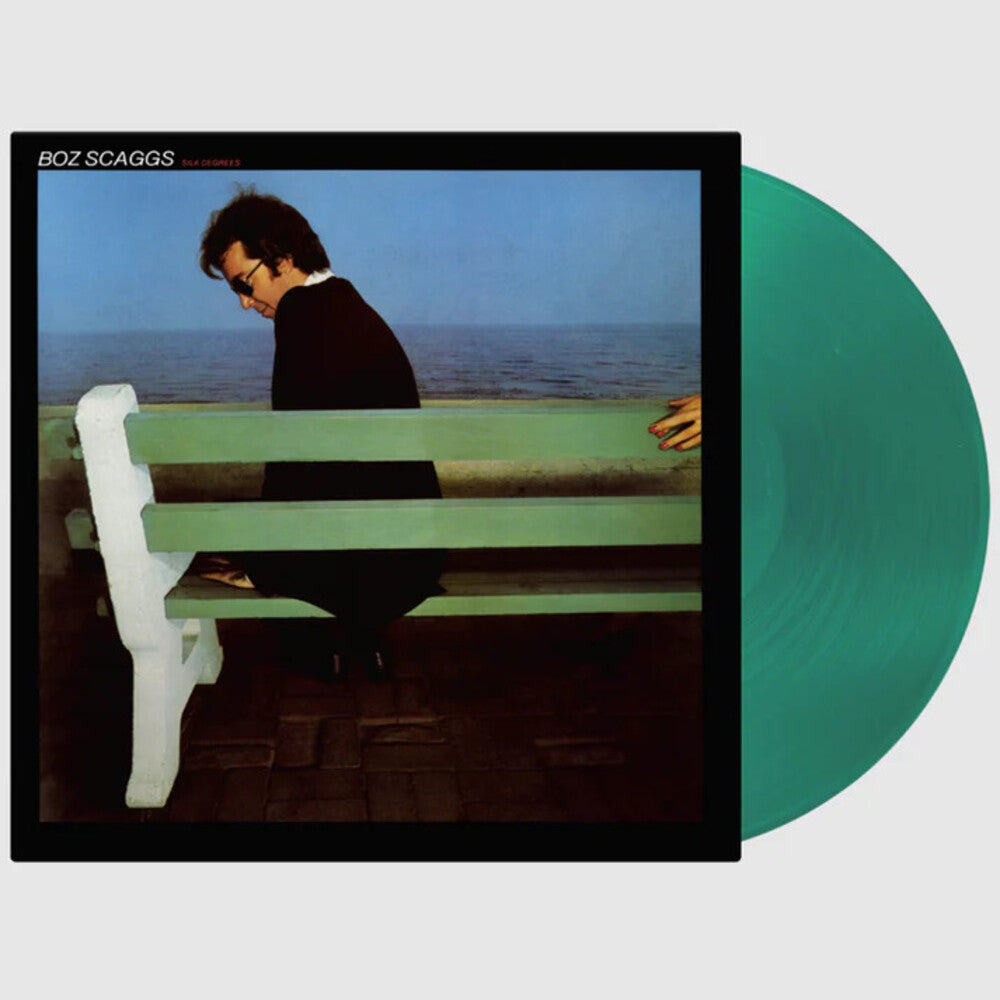 the album cover for Boz Scaggs - Silk Degrees [Translucent Green 180 Gram]