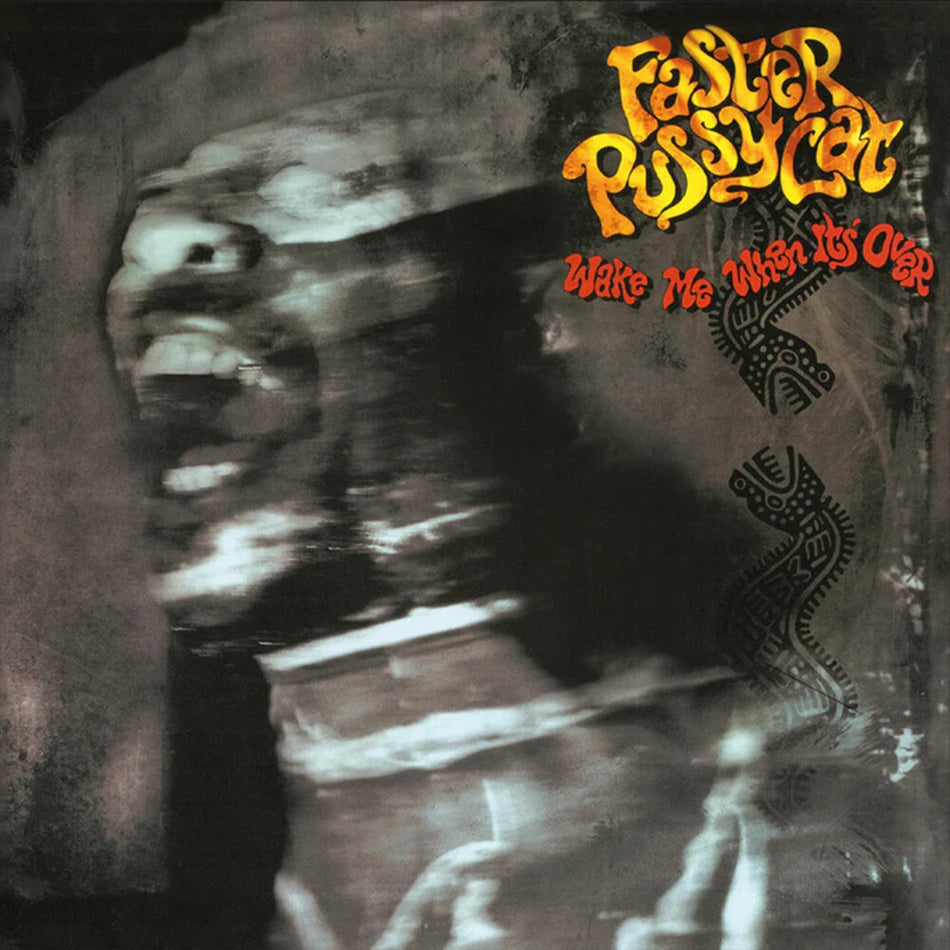 the album cover for Faster Pussycat - Wake Me When It's Over [180 Gram]