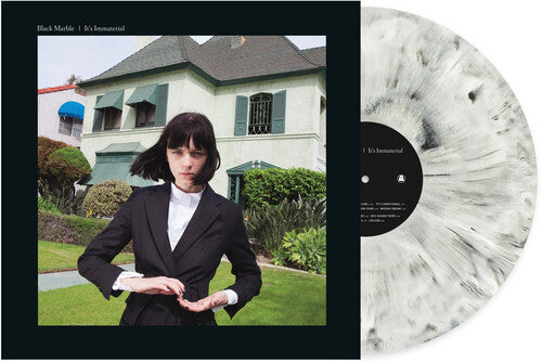 Black Marble - It's Immaterial LP (10th Anniversary Black and White Marbled Vinyl)