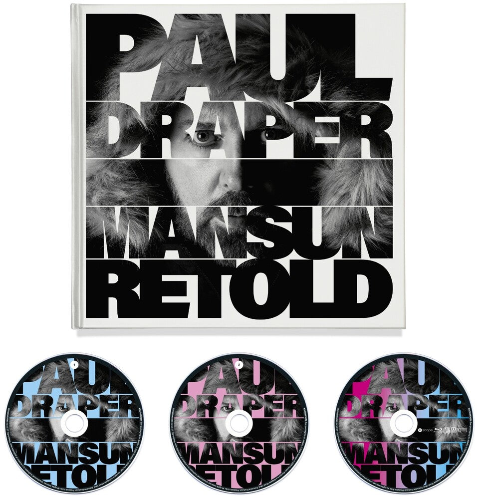 the album cover for Paul Draper - Mansun Retold - 2cd+Blu-Ray Special Edition (Wbr)