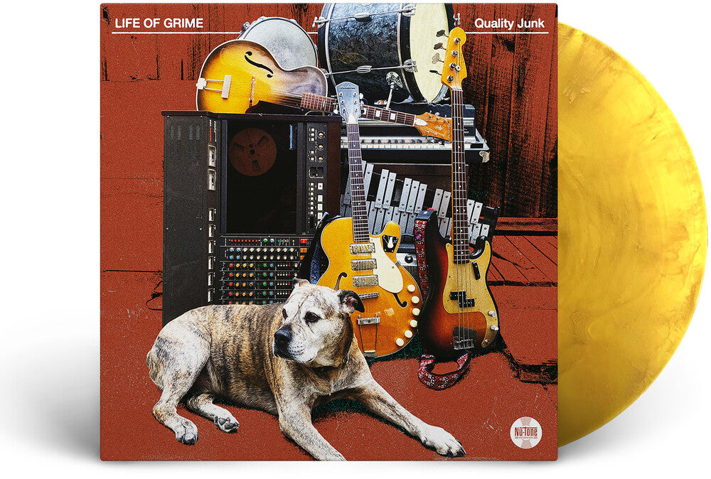 the album cover for Life Of Grime - Quality Junk [Indie Exclusive Hot Mustard]