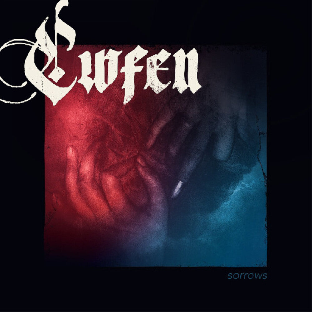 the album cover for Cwfen - Sorrows [Indie Exclusive Red/Blue]