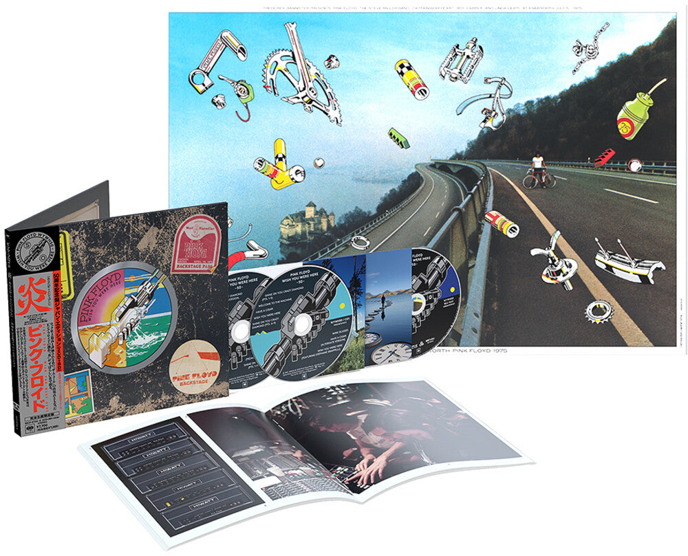 the album cover for Pink Floyd - Wish You Were Here - 50th Anniversary (Jpn)