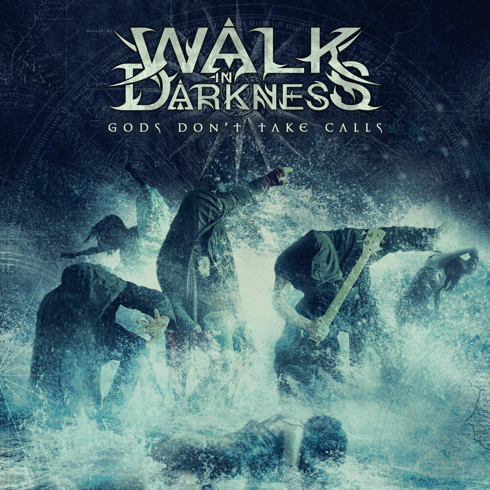 the album cover for Walk in Darkness - Gods Don't Take Calls