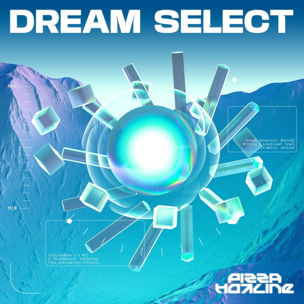 the album cover for Pizza Hotline - Dream Select [Indie Exclusive] [Clear Vinyl] [Indie Exclusive]