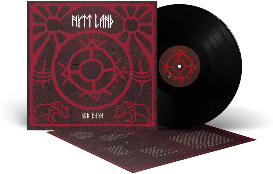 the album cover for Nytt land - Aba Khan