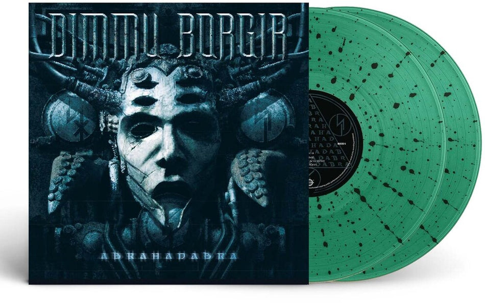 the album cover for Dimmu Borgir - Abrahadabra [Coke With Black Splatter]