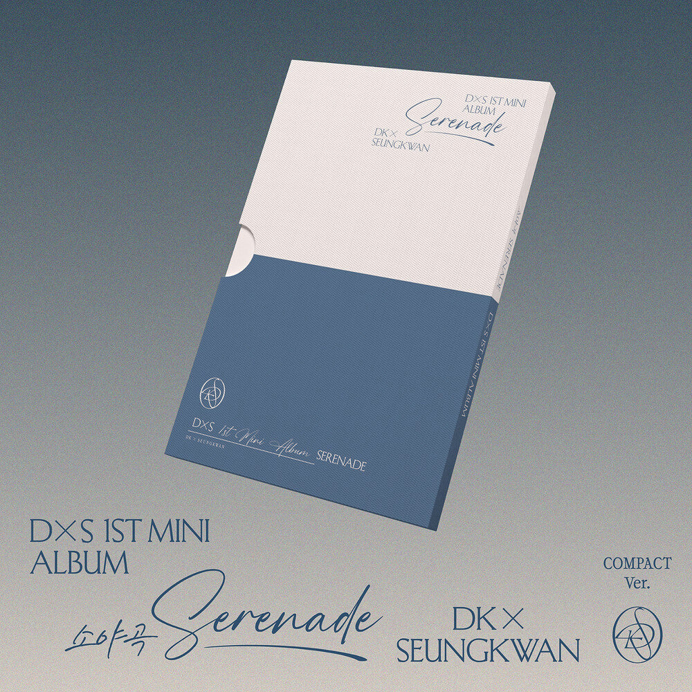 the album cover for DxS (SEVENTEEN) - DxS 1st Mini Album ‘Serenade’ [COMPACT Ver.]